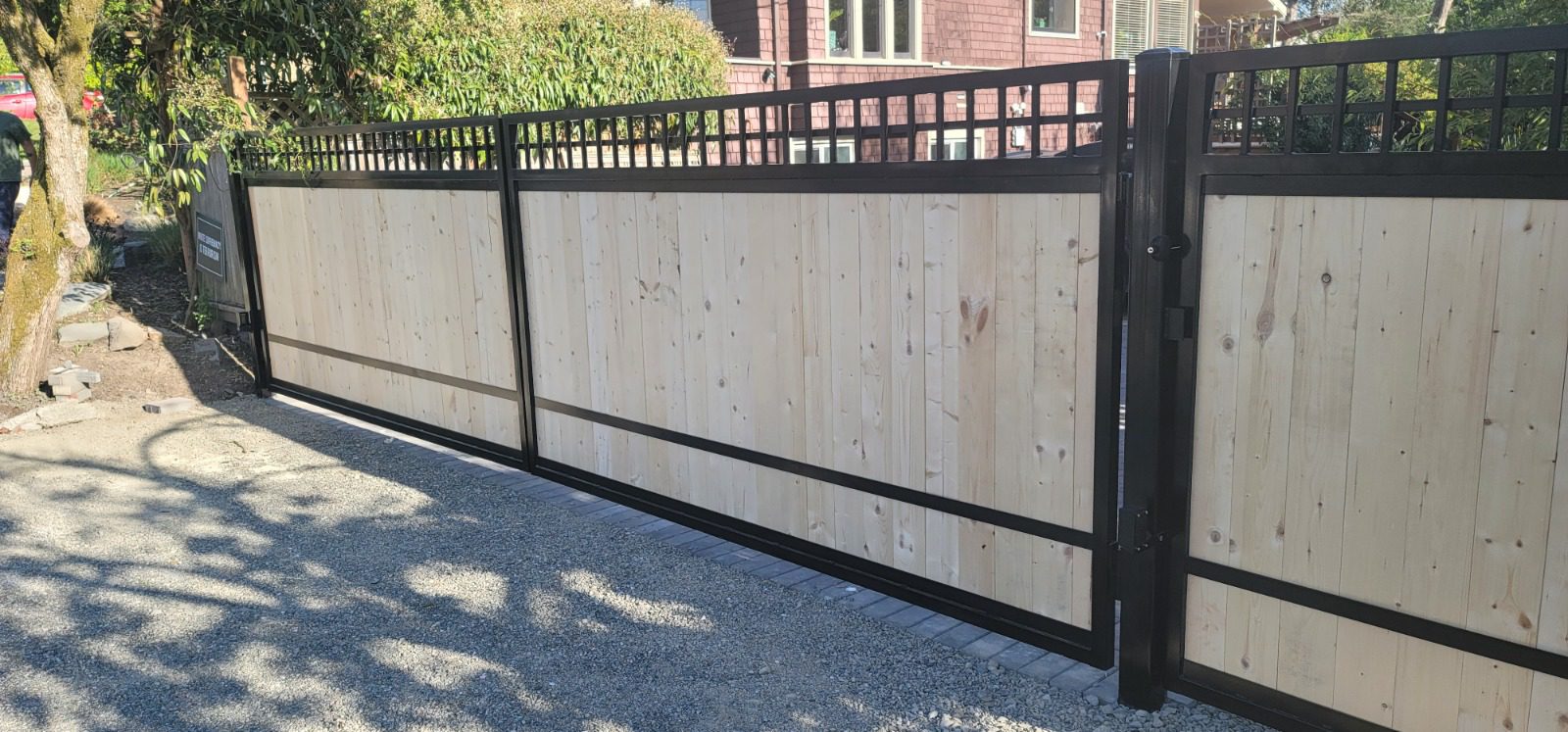 Rust or corrosion affecting the gate's movement