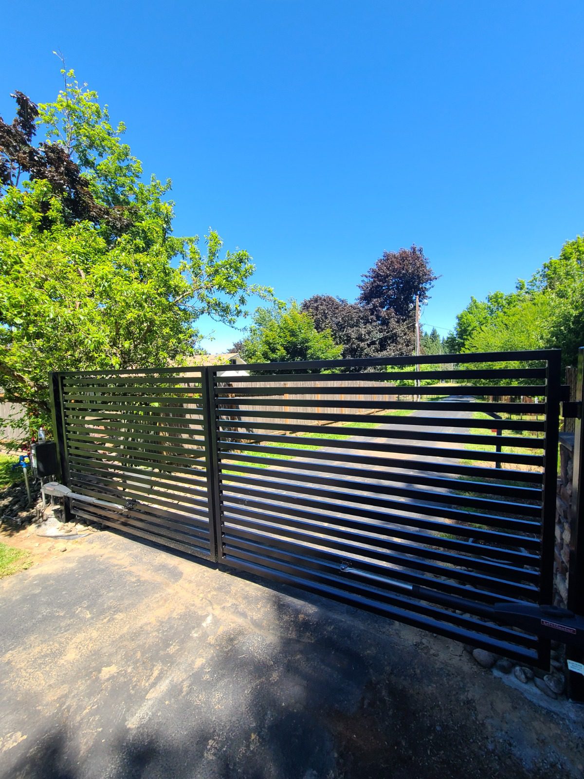 Installation Process for Electric Swing Gates